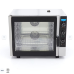  Φούρνος συνδυασμένου ατμού - Χωράει 6 δίσκους (1/1 GN / 60 x 40 cm) - Αναλογικός - 400V